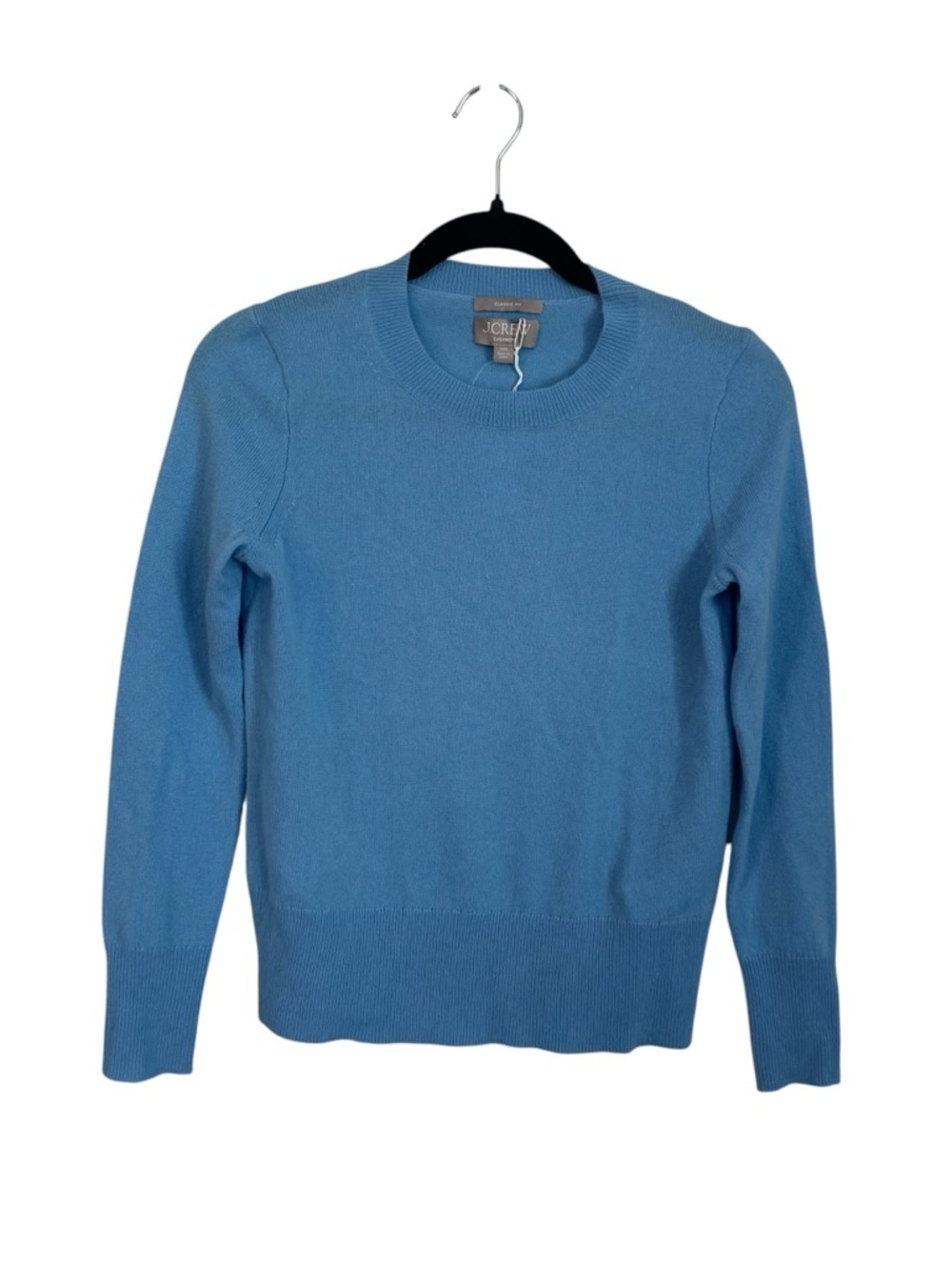 J. Crew Women’s Crewneck 100% Cashmere Classic Fit Sweater Sz XXS NWT